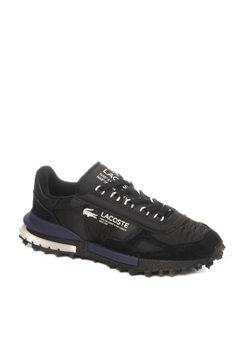 Black elite sneaker LACOSTE | ELITE 223CAM/TESS-BLK